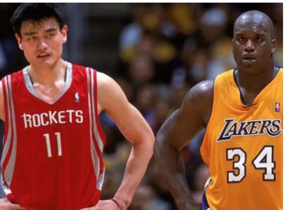 nba中锋历史排名前十，詹姆斯说姚明只有一般中锋
